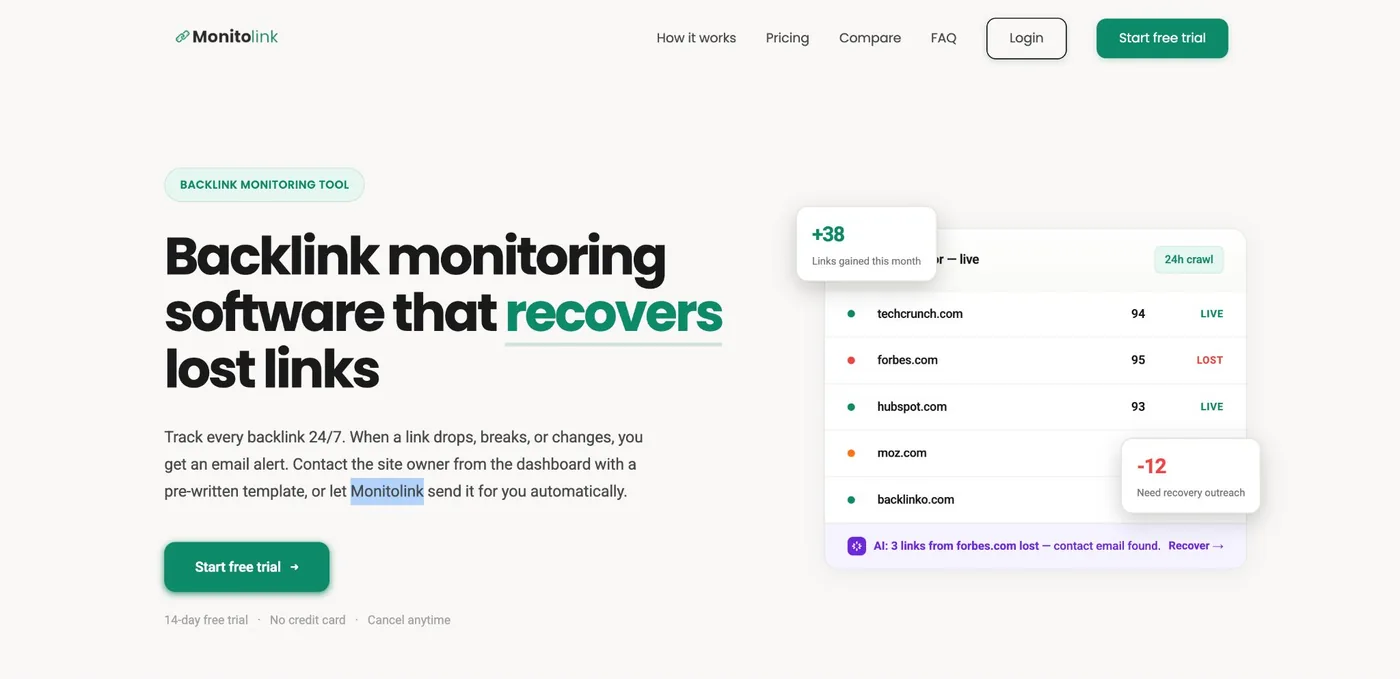 Visual from 10 Best Backlink Monitoring Tools 2026