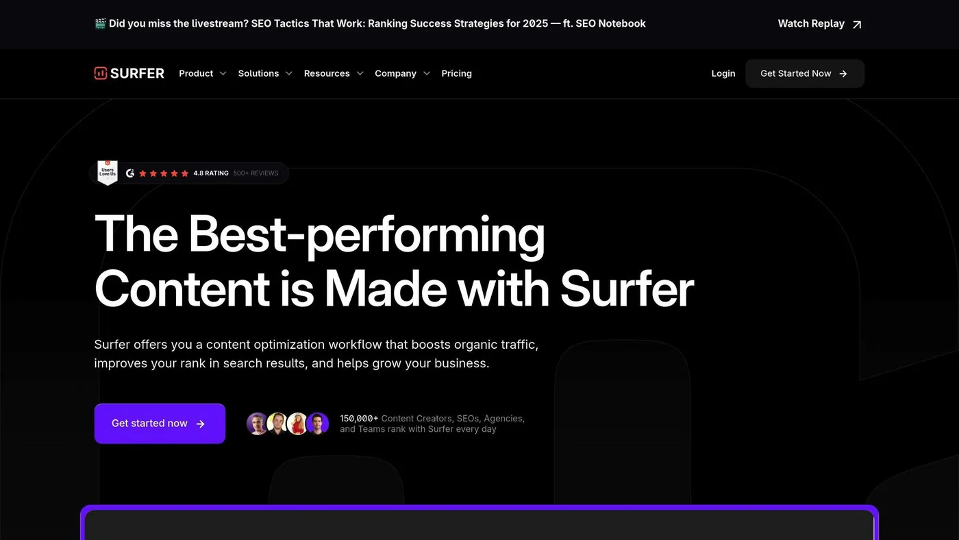 Surfer SEO