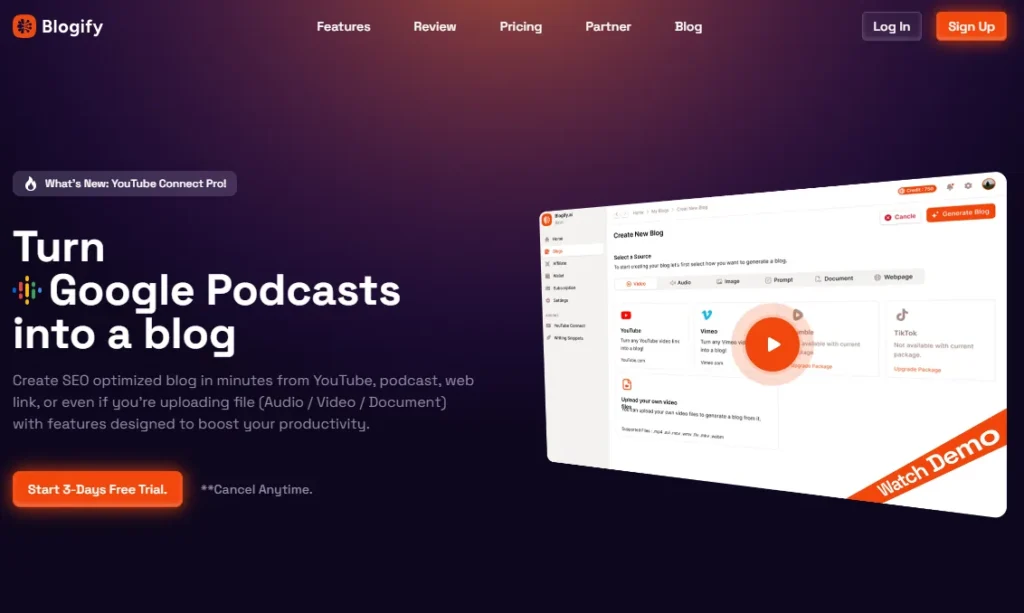 Blogify.ai: The Future of Automated Content Creation