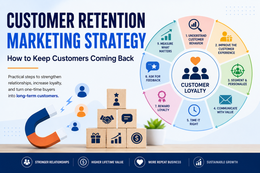 Customer Retention Marketing Strategy: How to Keep Customers Coming Back