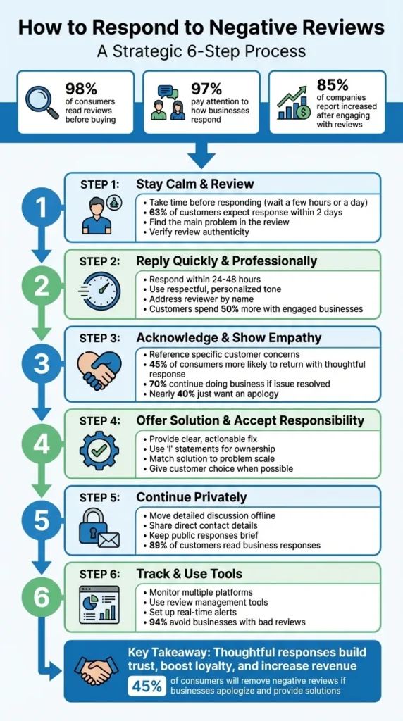 How To Respond to Negative Reviews
