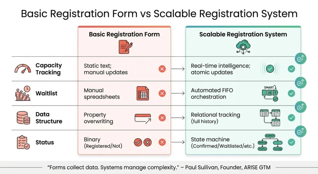 Scalability Challenges in Event Registration Platforms