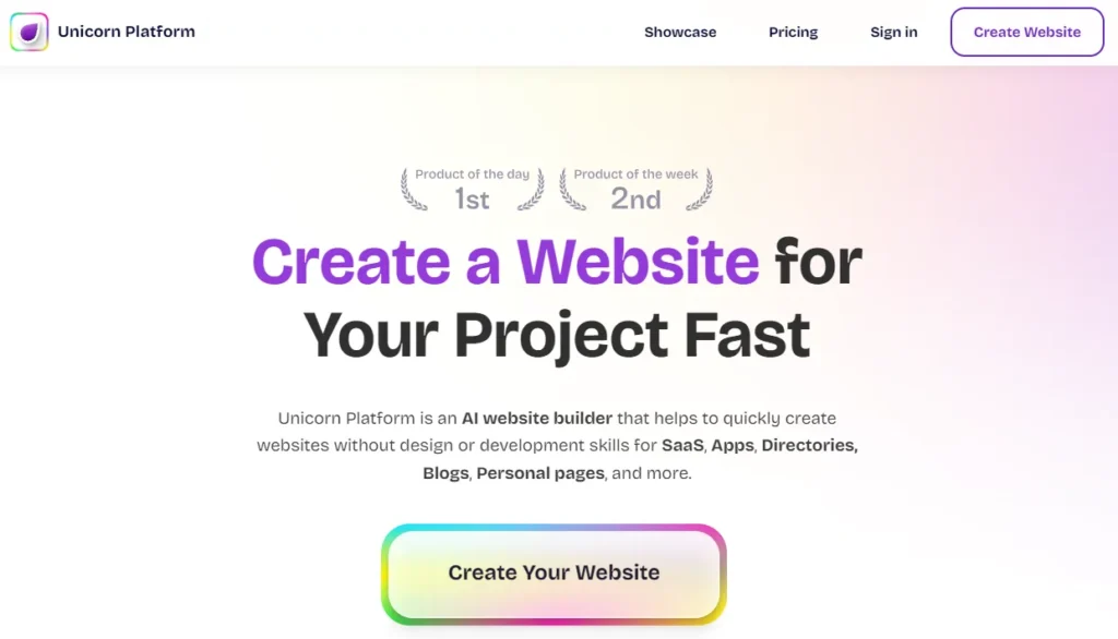 Unicorn Platform: The Ultimate No-Code Solution for SaaS and Startups