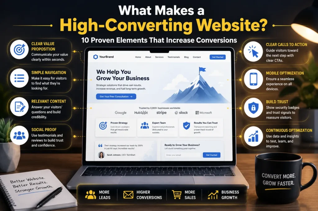 What Makes a High-Converting Website? 10 Proven Elements That Increase Conversions